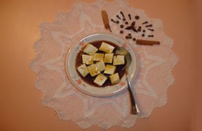 Miel con queso