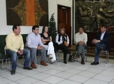 Miembros de la A. Mireños Residentes en Quito