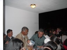 Los mireños brindaron un canelazo
