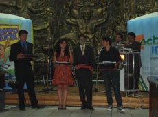 Premiación a los ganadores del evento