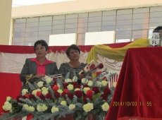 Lic. Martha Salazar y Lic. Resfa Borja.