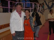 Mejor encestadora - Lady Bolaños - club Integración