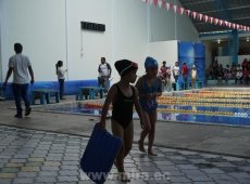 Competencia de natación agosto 2014