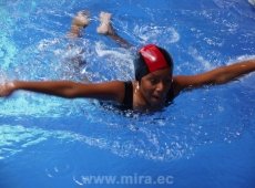 Competencia de natación agosto 2014
