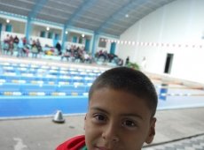 Competencia de natación agosto 2014