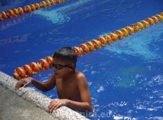 Competencia de natación agosto 2014