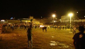 Novillo de bombas – Fiesta de la Stma. Virgen de la Caridad 2011