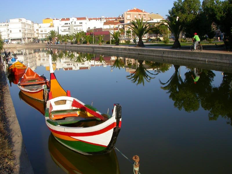 Canal de Barrinha, Mira en Portugal