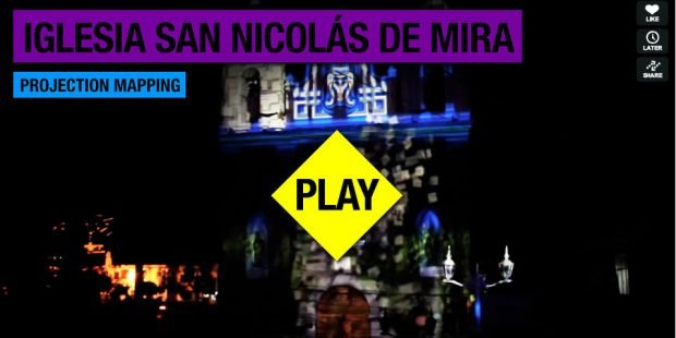 Espectacular video de la inauguración de la restauración de la Iglesia San Nicolás de Mira
