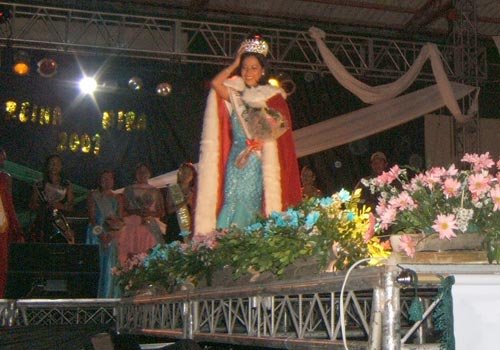 Elección de la Reina del Cantón Mira 2007-2008