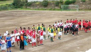 Inicia el campeonato cantonal de fútbol 2010 en Mira