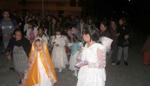 El barrio San Roque realiza el Pase del Niño Jesús