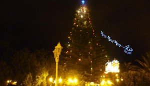 Jóvenes Mireños adornan el Arbol de Navidad más grande del Ecuador