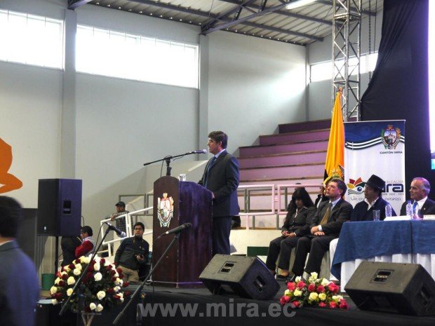 Con la sesión solemne de aniversario se cierra el 34 aniversario de cantonización de Mira.