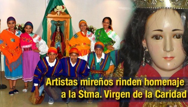 Artistas mireños rinden homenaje a la Stma Virgen de la Caridad